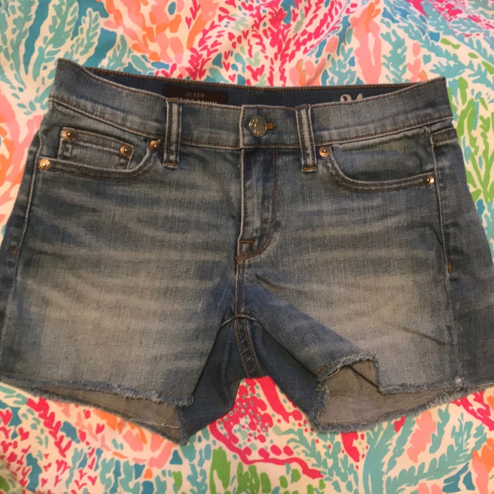 J Crew cut off shorts